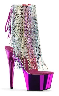 Wholesale 🛒 Pleaser ADORE-1017RSF Multi Ankle 🥾 Boots 🛒