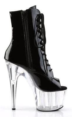 Outlet 👏 Pleaser ADORE-1021 Black Patent & Clear Ankle 🥾 Boots 😍 -gothic-alternative-shoes Shop ADORE 1021 Black Patent Clear Ankle Boots Pleaser 5 247ceff2 1791 484b 88cd 8dd7d3db6c2f 650x
