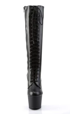 gothic-alternative-shoes Shop -gothic-alternative-shoes Shop ADORE 2023 Black Black Matte Knee High Boots Pleaser 2 4b0f2875 9e82 466f afdb 26d68205b913 650x