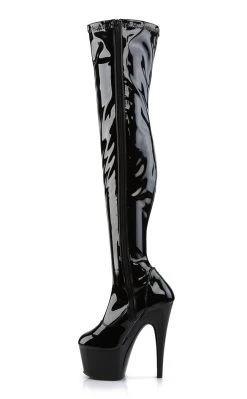Best reviews of 🎁 Pleaser ADORE-3000 Black Patent Thigh High Stretch 🥾 Boots 🤩 -gothic-alternative-shoes Shop ADORE 3000 Black Patent Thigh High Stretch Boots Pleaser 4 22392a20 d360 40c8 86c4 689d291098e1 650x