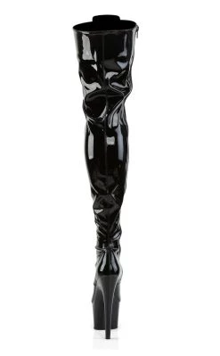 New 🎁 Pleaser ADORE-3023 Blk Str Pat/Blk Thigh High 🥾 Boots 👏 -gothic-alternative-shoes Shop ADORE 3023 Blk Str PatBlk Thigh High Boots Pleaser 4 54725247 974c 465a 8e6b 86eba2fcbc89 650x