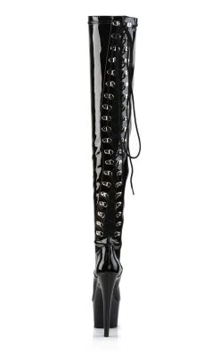 Flash Sale ⭐ Pleaser ADORE-3063 Blk Str Pat/Blk Thigh High 🥾 Boots ⭐ -gothic-alternative-shoes Shop ADORE 3063 Blk Str PatBlk Thigh High Boots Pleaser 4 e537ed49 4859 4f3d 805c acd38eebfb14 650x