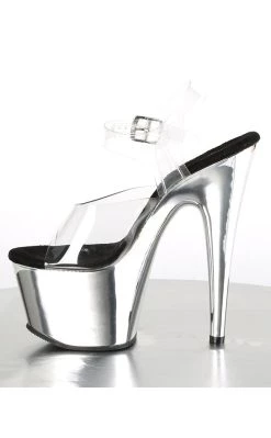 Cheapest 😀 Pleaser ADORE-708 Clear & Silver Chrome 👠 Heels 😉 -gothic-alternative-shoes Shop ADORE 708 Clear Silver Chrome Heels Pleaser 3 19549074 d838 4af8 ac52 afc87621090f 650x