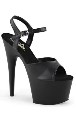 Coupon ✨ Pleaser ADORE-709 Black Matte 👠 Heels 👍
