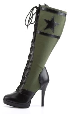 Best deal 🧨 Funtasma ARENA-2022 Blk Pu-Army Green Canvas 🥾 Boots ❤️ -gothic-alternative-shoes Shop ARENA 2022 Blk Pu Army Green Canvas Boots Funtasma 3 037d06c4 fd9c 47e1 999e bafa7ba8cedf 650x