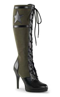 Best deal 🧨 Funtasma ARENA-2022 Blk Pu-Army Green Canvas 🥾 Boots ❤️