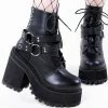 Deals 😍 Demonia ASSAULT-101 Black Combat 🥾 Boots 👍