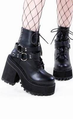 Deals 😍 Demonia ASSAULT-101 Black Combat 🥾 Boots 👍
