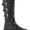 Flash Sale 👏 Demonia BOLT-425 Black Knee High Buckle 🥾 Boots ✨