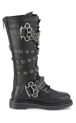 Promo ⭐ Demonia BOLT-450 Black Knee High Buckle 🥾 Boots 🛒 -gothic-alternative-shoes Shop BOLT 450 Black Knee High Buckle Boots Demonia 5 54676e41 cc3a 45c9 a553 c5722ac5d528 650x