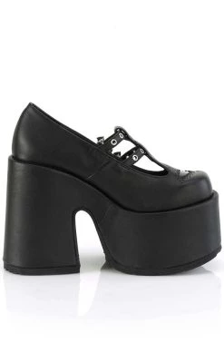 Best deal 🥰 Demonia CAMEL-55 Black Matte Batty Mary Janes 🤩 -gothic-alternative-shoes Shop CAMEL 55 Black Matte Batty Mary Janes Demonia 7 650x