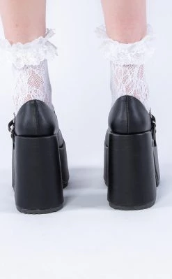 Best deal 🥰 Demonia CAMEL-55 Black Matte Batty Mary Janes 🤩 -gothic-alternative-shoes Shop CAMEL 55 Black Matte Batty Mary Janes Demonia 8 650x