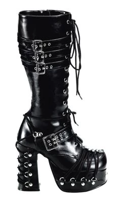 Wholesale 🥰 Demonia CHARADE-206 Black 🥾 Boots ✨