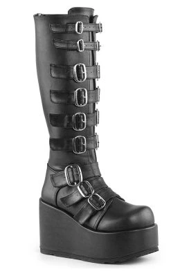 Flash Sale 🎉 Demonia CONCORD-108 Black 🥾 Boots 👏