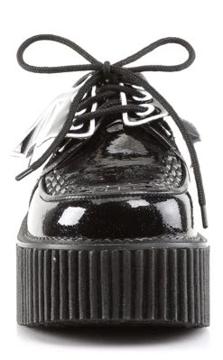 Best reviews of 👍 Demonia CREEPER-205 Black Glitter Vinyl Creepers ⭐ -gothic-alternative-shoes Shop CREEPER 205 Black Glitter Vinyl Creepers Demonia 3 d61d554a 2dc3 4a61 966d 75196d623609 650x