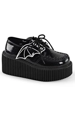 Best reviews of 👍 Demonia CREEPER-205 Black Glitter Vinyl Creepers ⭐ -gothic-alternative-shoes Shop CREEPER 205 Black Glitter Vinyl Creepers Demonia 4 56178da9 4fda 4d32 b2d3 9c19804576b0 650x