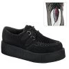 Best Sale 🥰 Demonia CREEPER-402S Black Suede Creepers 🤩