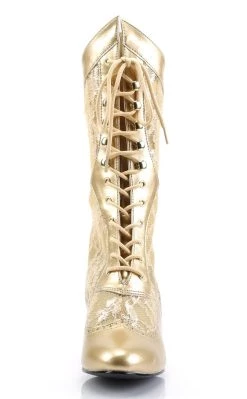 gothic-alternative-shoes Shop -gothic-alternative-shoes Shop DAME 115 Gold Pu Lace Boots Funtasma 2 adbc2268 f5bf 496e bca2 390310164c1f 650x