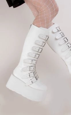 Brand new ✔️ Demonia DAMNED-318 White Vegan Leather 🥾 Boots (Au Stock) 😀 -gothic-alternative-shoes Shop DAMNED 318 White Vegan Leather Boots Au Stock Demonia 6 049381fd 068d 451b 8e46 d7e1b5d89520 650x