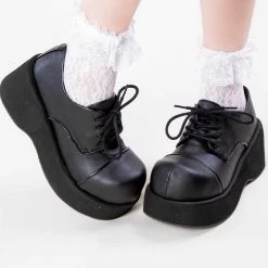 Best Pirce ✔️ Demonia DANK-101 Chunky Black 👟 Shoes 🥰 -gothic-alternative-shoes Shop DANK 101 Chunky Black Shoes Demonia 3 1800x