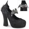 Best reviews of 🔔 Demonia DEMON-18 Black Lace Mary Jane 👠 Heels ✔️