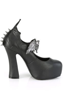 New 🛒 Demonia DEMON-18 Black Mary Jane 👠 Heels 🔔 -gothic-alternative-shoes Shop DEMON 18 Black Mary Jane Heels Demonia 5 650x