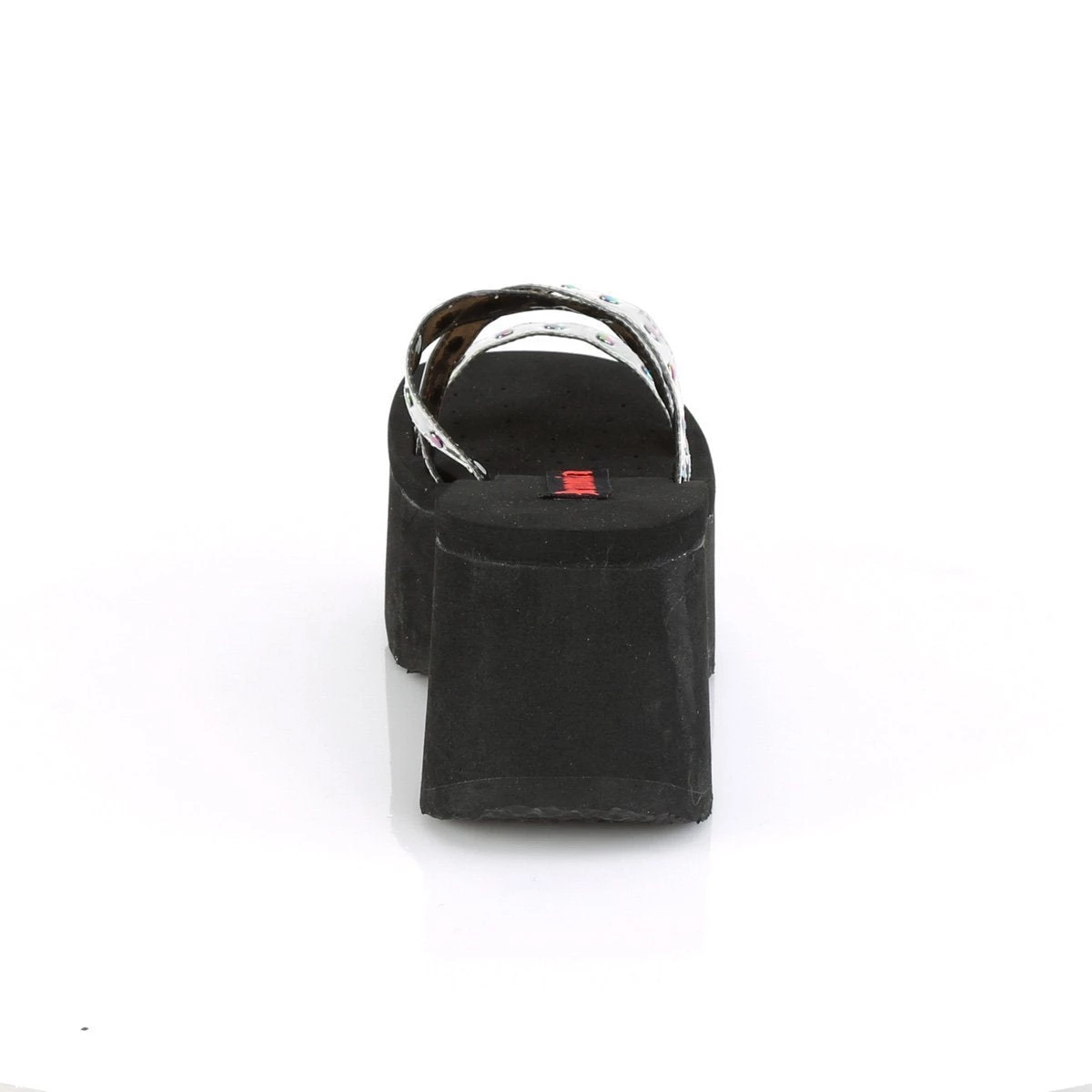 Outlet π€© Demonia FUNN-19 Holographic Platform Slide π©΄ Sandals π 4 Outlet π€© Demonia FUNN-19 Holographic Platform Slide π©΄ Sandals π - Image 4