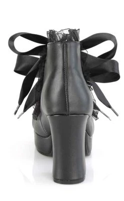 New 🔥 Demonia GOTHIKA-53 Black Frilly Mary Jane 👠 Heels 🎁 -gothic-alternative-shoes Shop GOTHIKA 53 Black Frilly Mary Jane Heels Demonia 4 650x