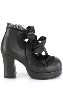New 🔥 Demonia GOTHIKA-53 Black Frilly Mary Jane 👠 Heels 🎁 -gothic-alternative-shoes Shop GOTHIKA 53 Black Frilly Mary Jane Heels Demonia 5 650x