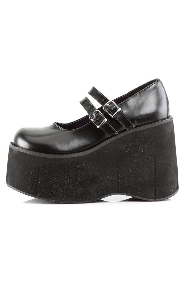 New π₯ Demonia KERA-08 Black Vegan Leather Platform Mary Janes βοΈ 6 New π₯ Demonia KERA-08 Black Vegan Leather Platform Mary Janes βοΈ - Image 6
