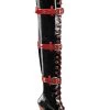 Flash Sale 🤩 Funtasma MEDIC-3028 Black Red Patent Nurse 🥾 Boots 🛒