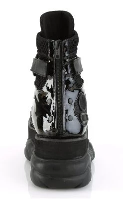 Wholesale ⌛ Demonia NEPTUNE-126 Black Fishnet Platform 👟 Sneaker Ankle 🥾 Boots ⌛ -gothic-alternative-shoes Shop NEPTUNE 126 Black Fishnet Platform Sneaker Ankle Boots Demonia 4 650x