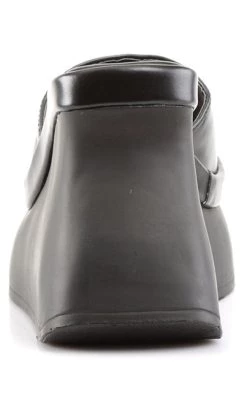 Top 10 👍 Demonia PACE-01 Black Vegan Leather Slide 🩴 Sandals 😀 -gothic-alternative-shoes Shop PACE 01 Black Vegan Leather Slide Sandals Demonia 4 650x