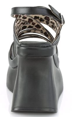 Budget 😉 Demonia PACE-33 Black Vegan Leather Wedge 🩴 Sandals 🛒 -gothic-alternative-shoes Shop PACE 33 Black Vegan Leather Wedge Sandals Demonia 4 650x