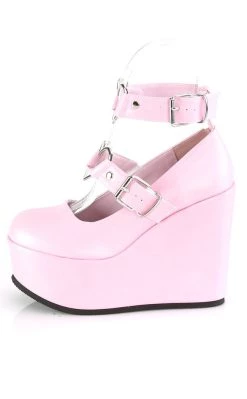 Brand new 🥰 Demonia POISON-99-2 Baby Pink Vegan Leather Platform Mary Janes 😉 -gothic-alternative-shoes Shop POISON 99 2 Baby Pink Vegan Leather Platform Mary Janes Demonia 3 650x