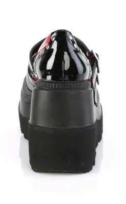 Coupon 🧨 Demonia SHAKER-27 Black/Red Patent Platform Mary Janes ✨ -gothic-alternative-shoes Shop SHAKER 27 BlackRed Patent Platform Mary Janes Demonia 4 650x