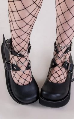 Coupon 😀 Demonia SPRITE-02 Black Vegan Leather Platform Mary Janes 💯 -gothic-alternative-shoes Shop SPRITE 02 Black Vegan Leather Platform Mary Janes Demonia 3 650x