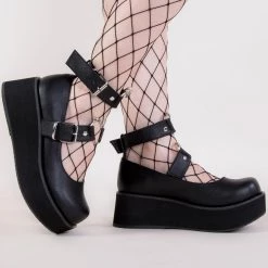Coupon 😀 Demonia SPRITE-02 Black Vegan Leather Platform Mary Janes 💯 -gothic-alternative-shoes Shop SPRITE 02 Black Vegan Leather Platform Mary Janes Demonia 6 1000x