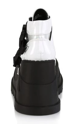 Coupon ❤️ Demonia STOMP-15 White Holographic Platform 👟 Sneakers 🎉 -gothic-alternative-shoes Shop STOMP 15 White Holographic Platform Sneakers Demonia 4 650x