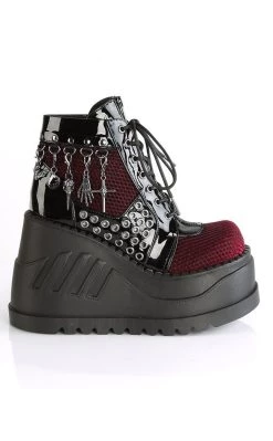 Wholesale β Demonia STOMP-18 Burgundy Velvet Platform Ankle π₯Ύ Boots π 9 Wholesale β Demonia STOMP-18 Burgundy Velvet Platform Ankle π₯Ύ Boots π -gothic-alternative-shoes Shop STOMP 18 Burgundy Velvet Platform Ankle Boots Demonia 5 650x