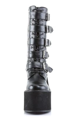 gothic-alternative-shoes Shop -gothic-alternative-shoes Shop SWING 220 Black Vegan Leather Platform Knee High Boots Demonia 2 650x