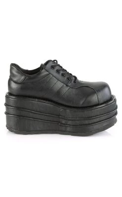 Top 10 😉 Demonia TEMPO-08 Black Vegan Leather Oxford 👟 Shoe 💯 -gothic-alternative-shoes Shop TEMPO 08 Black Vegan Leather Oxford Shoe Demonia 5 650x