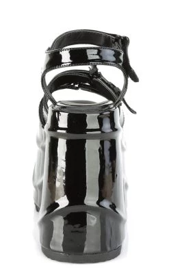 Best Sale 🔥 Demonia WAVE-13 Black Patent Platform 🩴 Sandals 😉 -gothic-alternative-shoes Shop WAVE 13 Black Patent Platform Sandals Demonia 4 650x